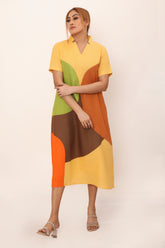 Ivy Dress Honey Mustard